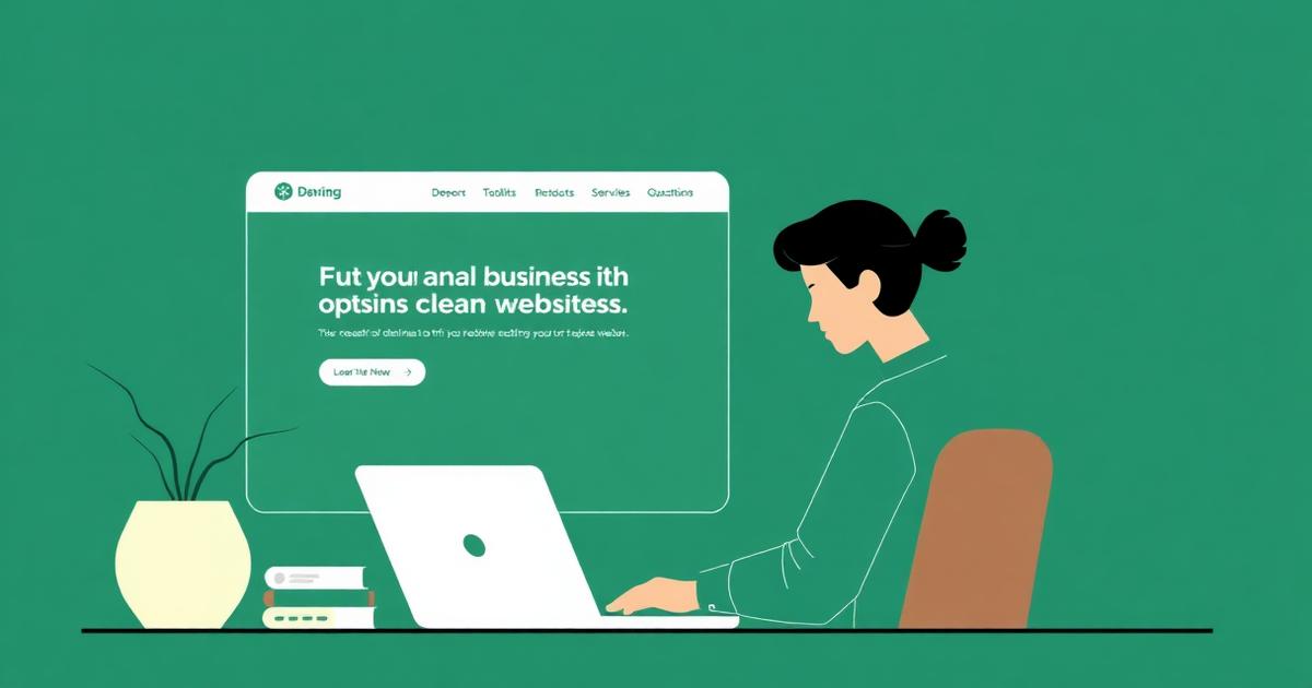 Small-business website design: scope your first build